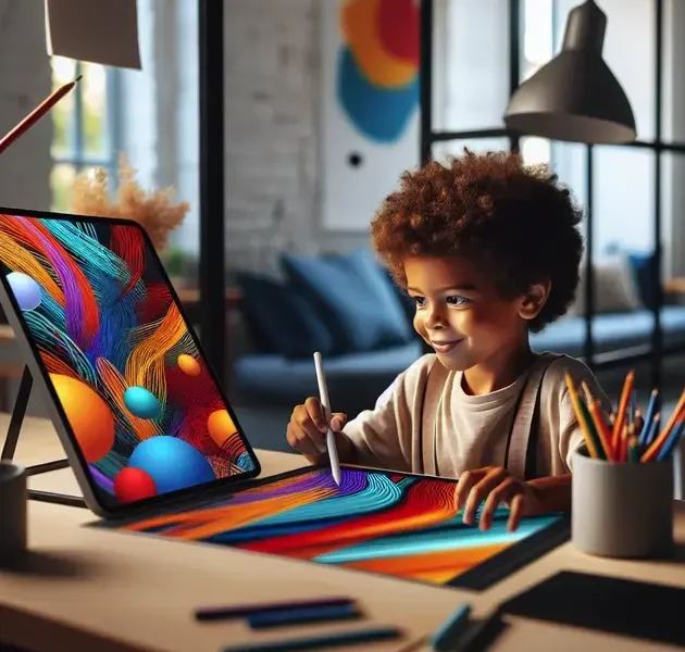 Aplicativos para Estimular a Criatividade em Crianças com Arte Digital