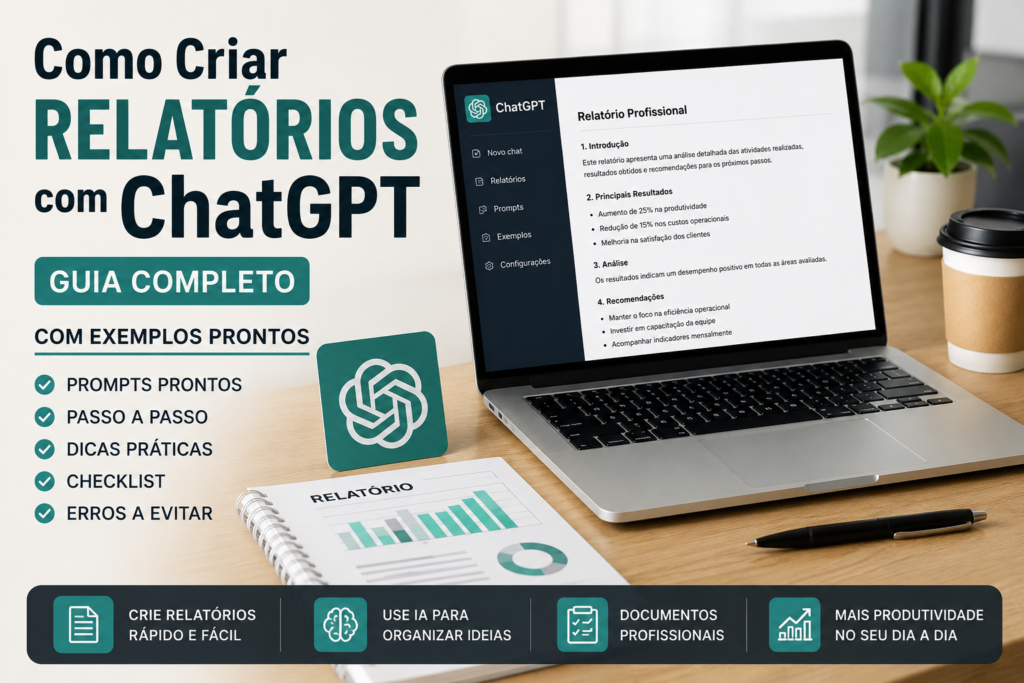 Como criar relatórios com ChatGPT usando inteligência artificial