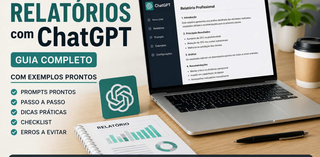 Como criar relatórios com ChatGPT usando inteligência artificial