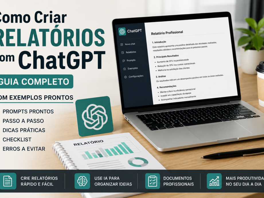 Como criar relatórios com ChatGPT usando inteligência artificial